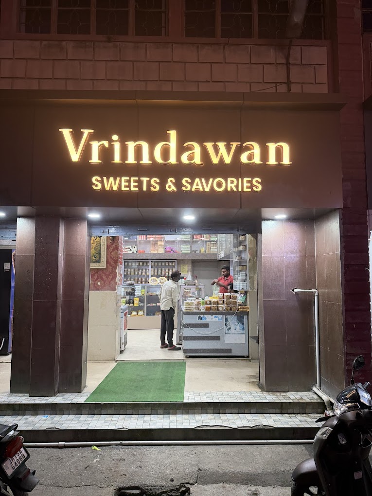 Vrindawan Sweets storefront